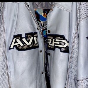 vintage grey bomner jacket